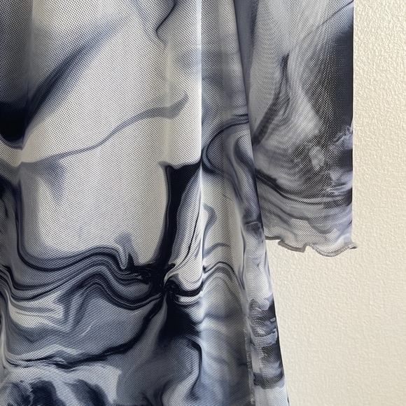 Stradivarius ASOS Long Sleeve Mesh Mini Dress | NWT | Size XL - Picture 11 of 12